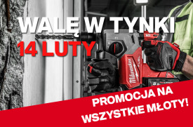 Walę w tynki – promocja na młotowiertarki i młoty udarowe!